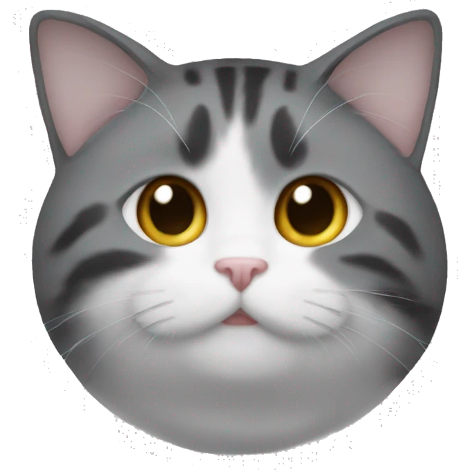 유령이 된 검정 고양이 emoji