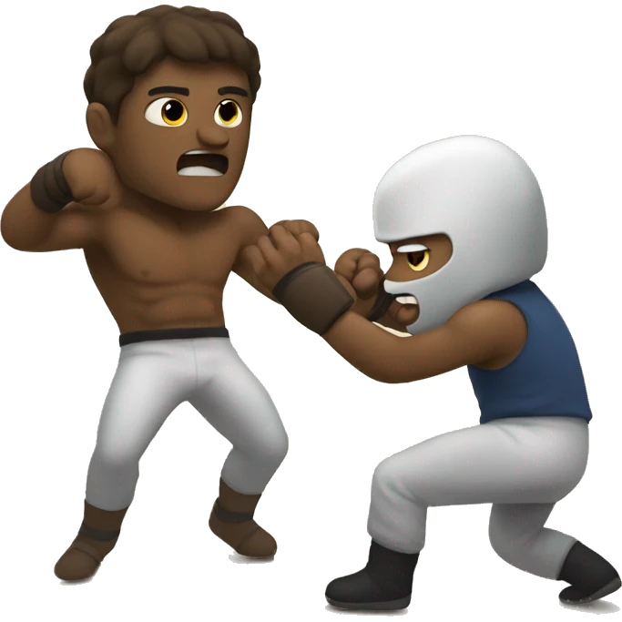 Me fighting someone  emoji