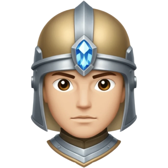 crystal-armored warrior emoji