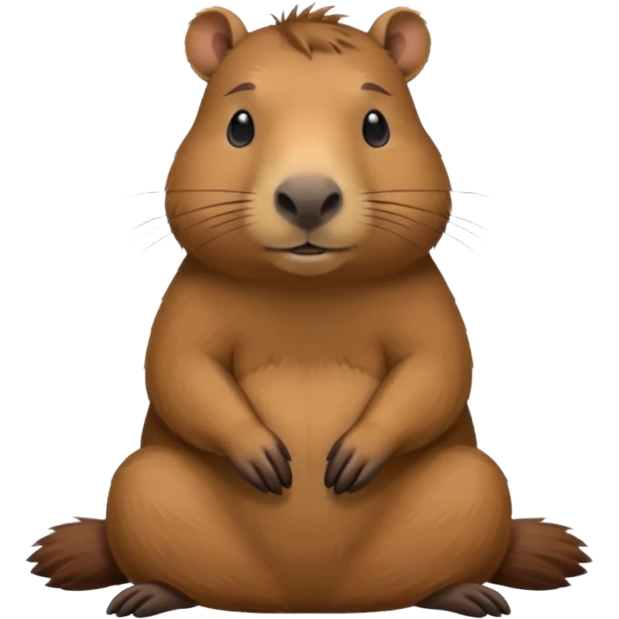 Capybara emoji