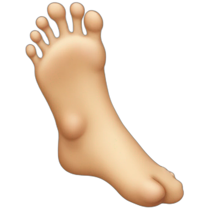 Foot emoji