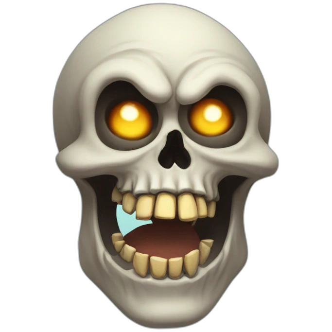 Murray the demonic skull cartoonish avatar emoji