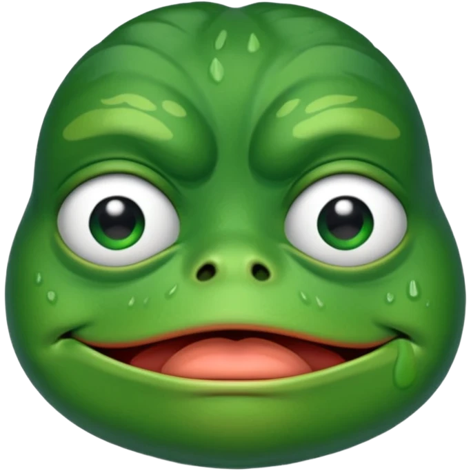 Pepe crying  emoji