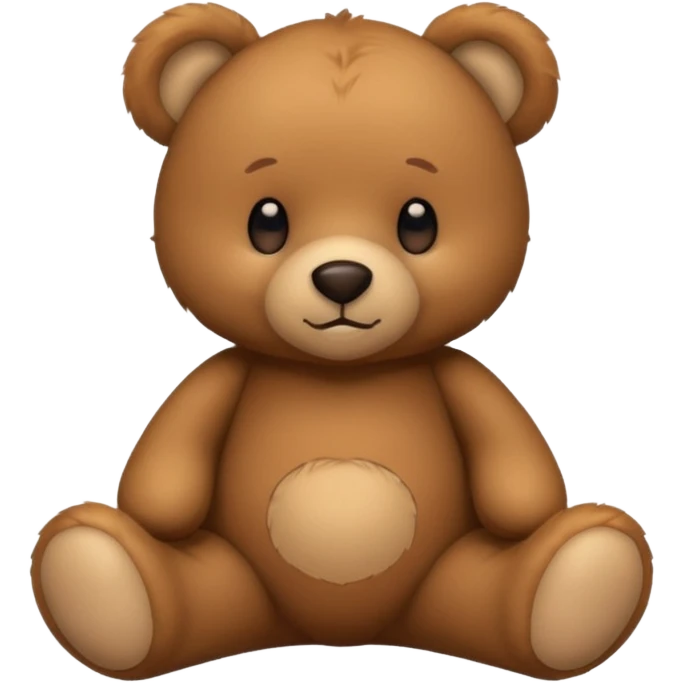 🤎🧸 emoji