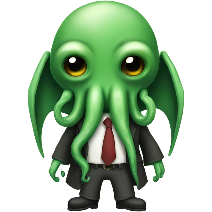 Cthulhu with pants emoji