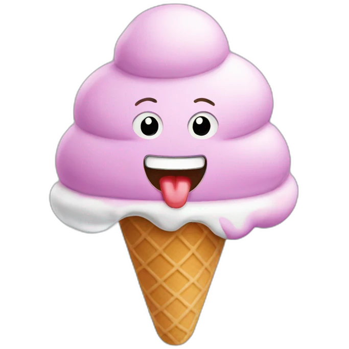 Ice cream emoji