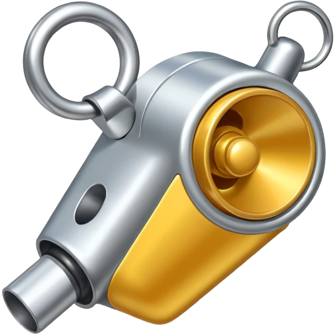 Whistle emoji