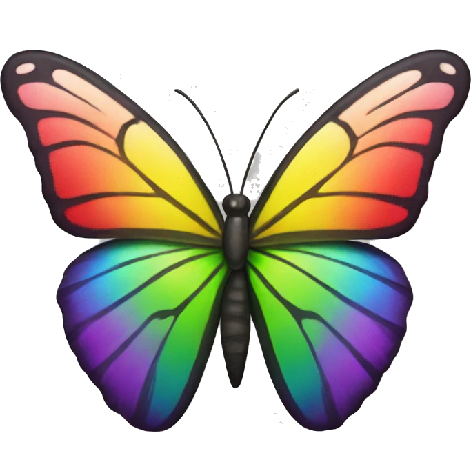 Rainbow Butterfly emoji