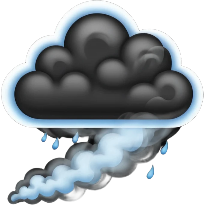 black smoke  emoji