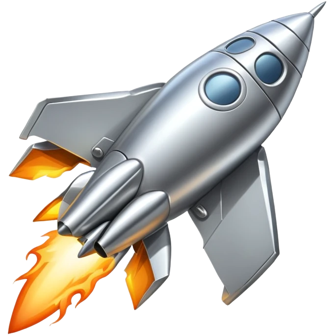 Nuts rocket  emoji