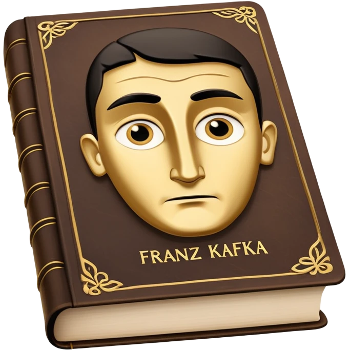 Franz Kafka book  emoji