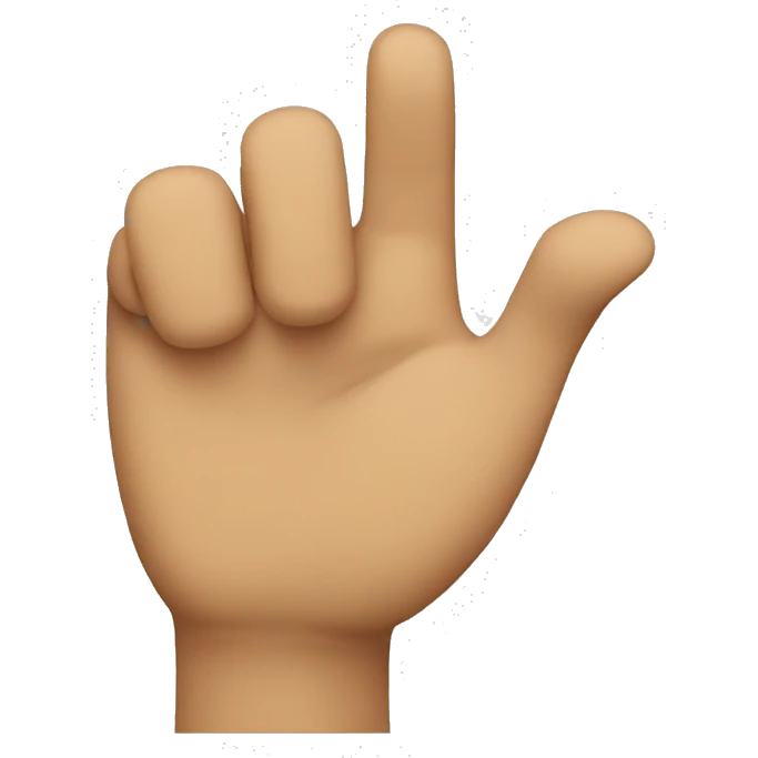 pointing to screen emoji