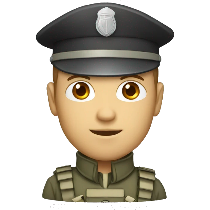 White soldier  emoji