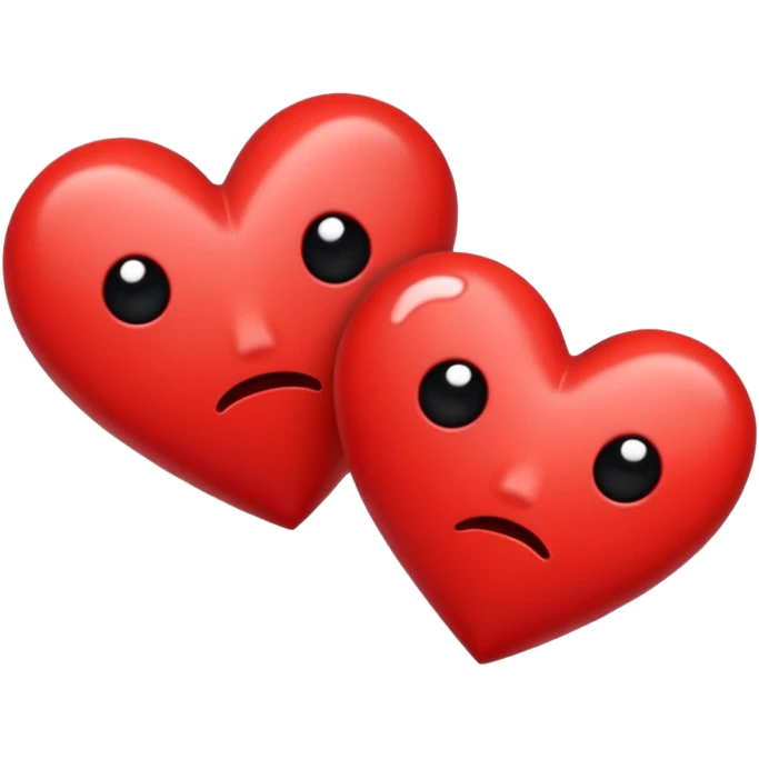 ❤️‍🩹this with 💔this emoji