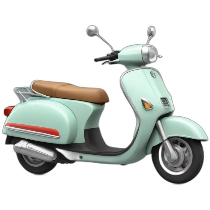 Chat sur scooter emoji