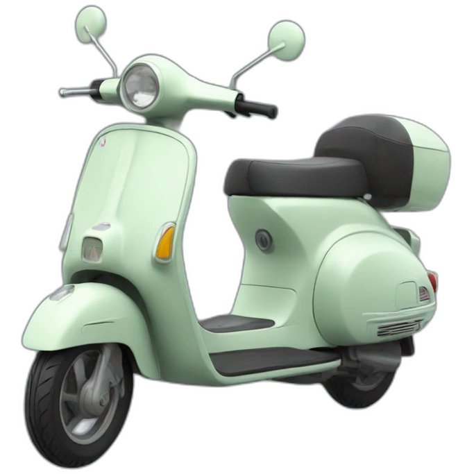 Scooter with color code 311c emoji