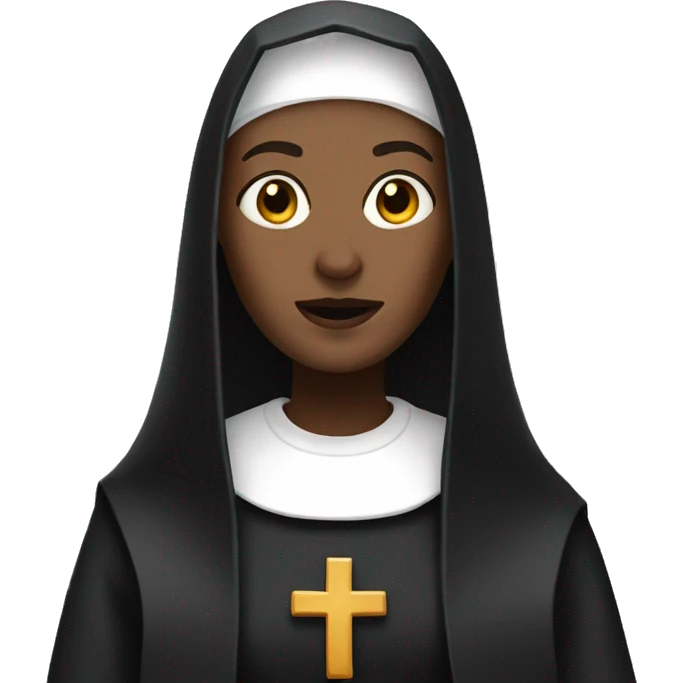 The nun emoji