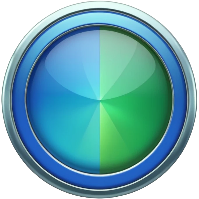 Blue and green Badge that says RBT emoji