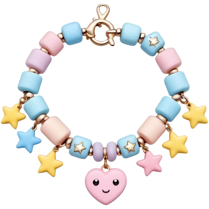 Kawaii decora cutecore bracelet emoji