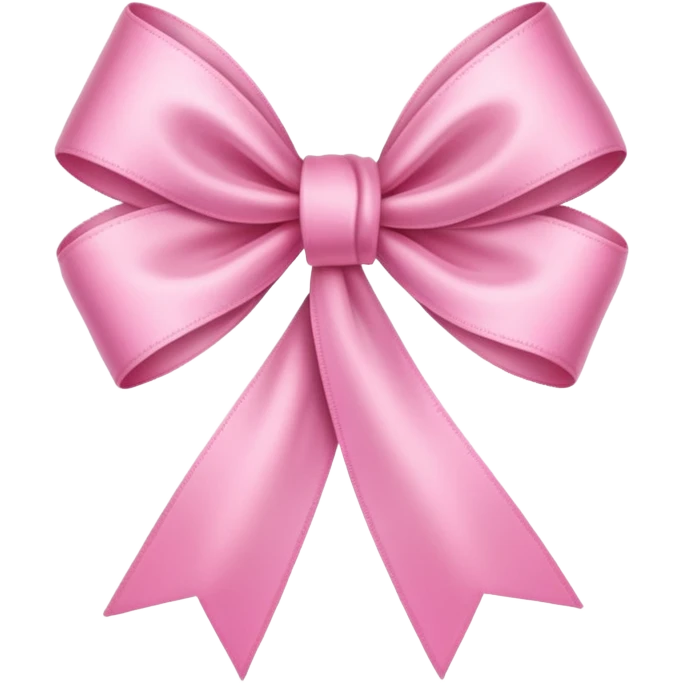 Lazo rosa emoji