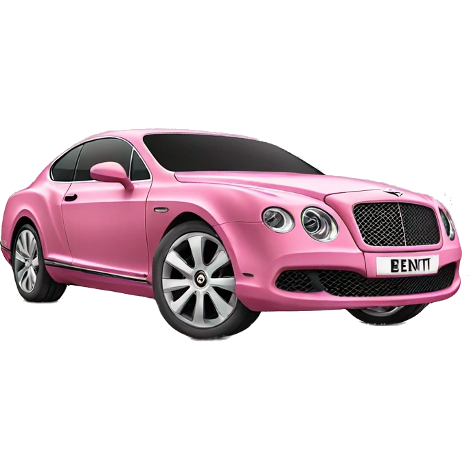 pink bentley emoji