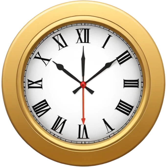 reloj emoji