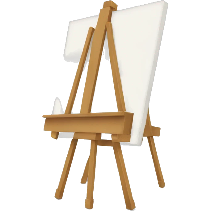 art easel emoji