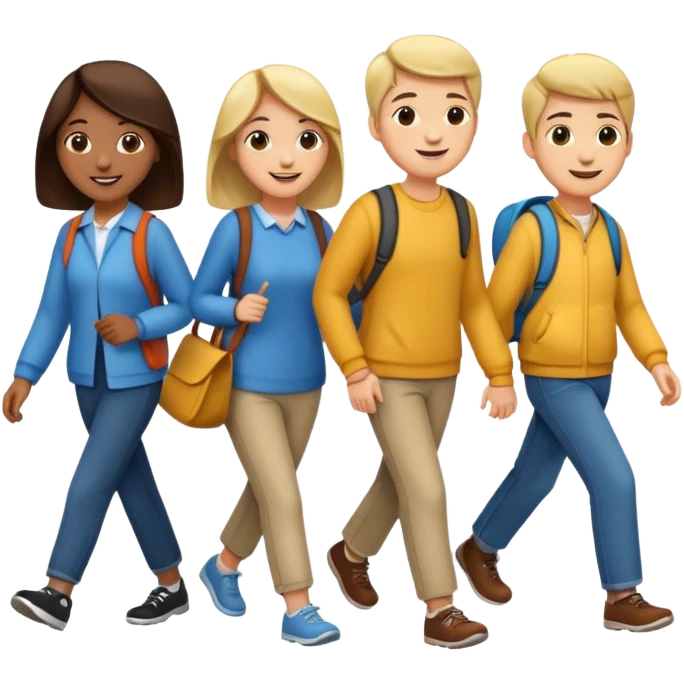 Walkathon emoji