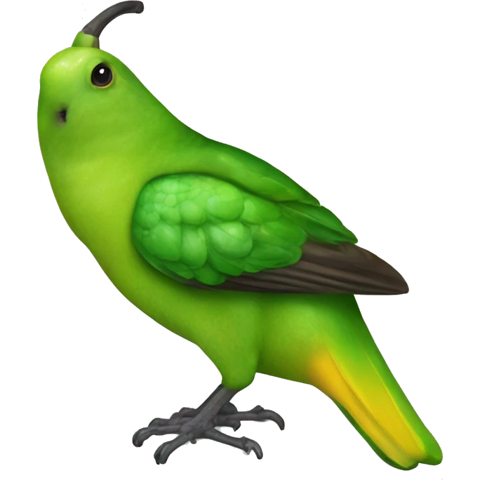 Green Mango Anthracothorax viridis emoji