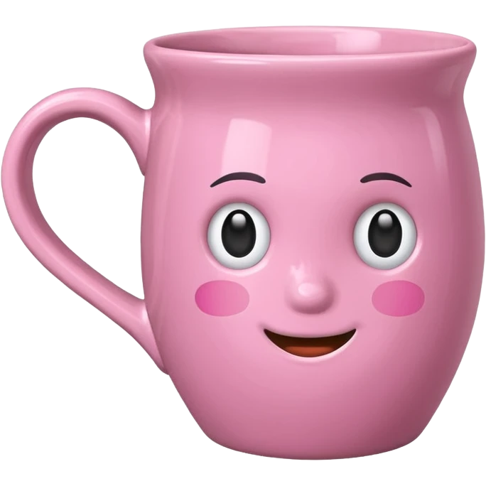 pink mug emoji