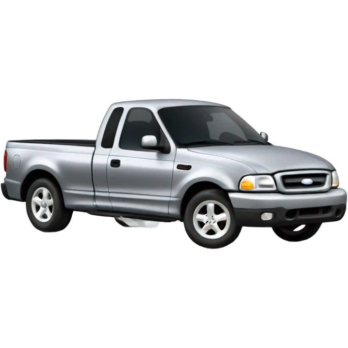 silver 2002 ford lightning emoji