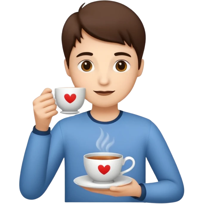 Drinking tea  emoji
