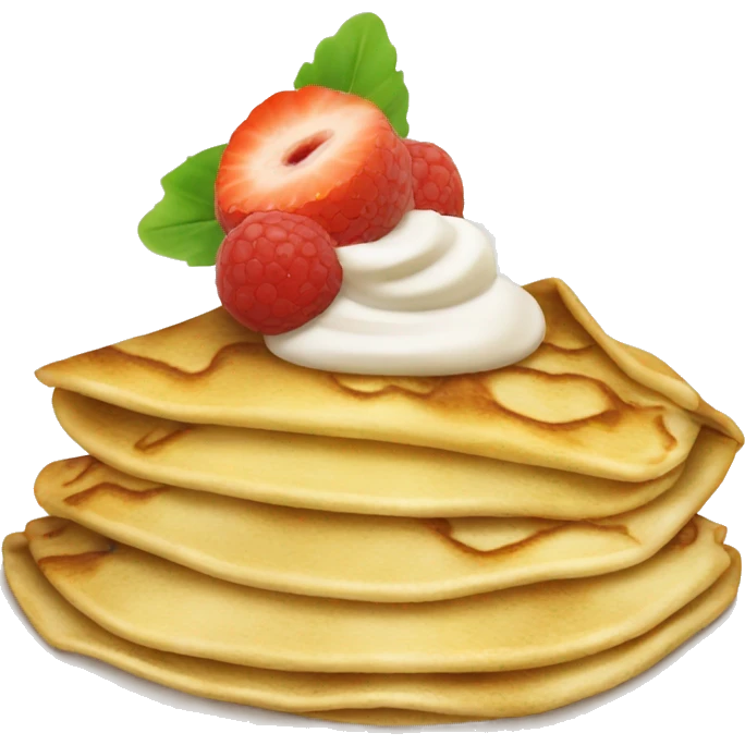 Crepes emoji
