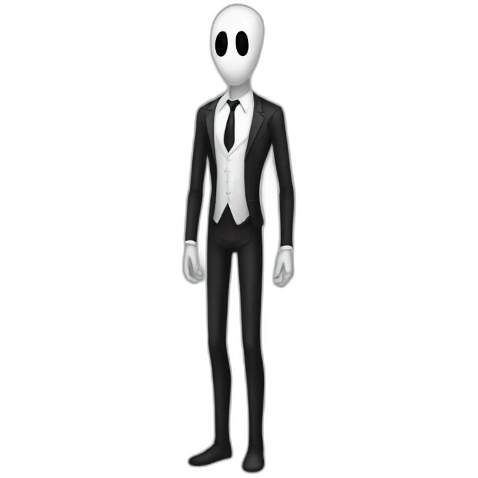 Slenderman shirtless emoji