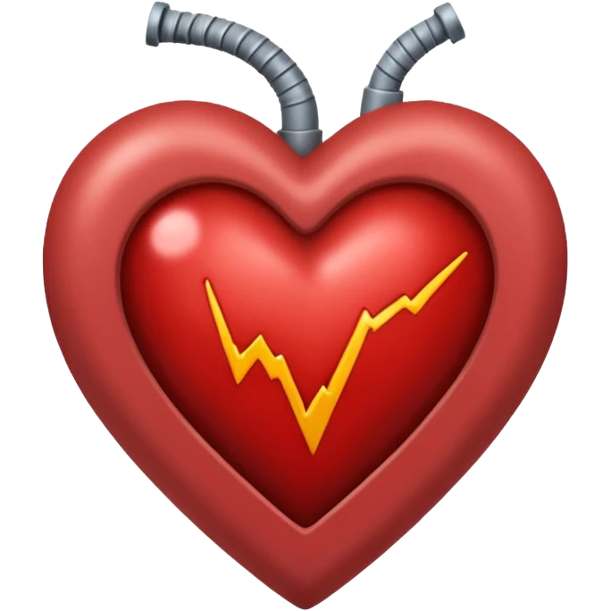 Un corazón humano roto de color gris con grietas  sangrando y expulsando sangre rodeado de vendas y tiritas que se despegan sin hacer efecto emoji