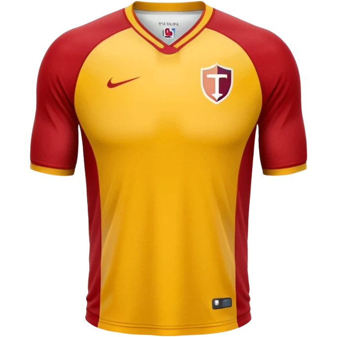 red, yellow, white titan jersey emoji