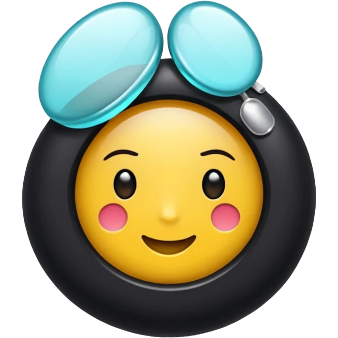 Pílula preta emoji