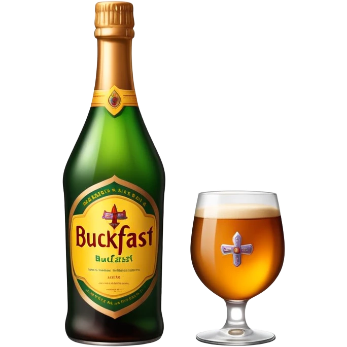 Bottle of buck fast emoji