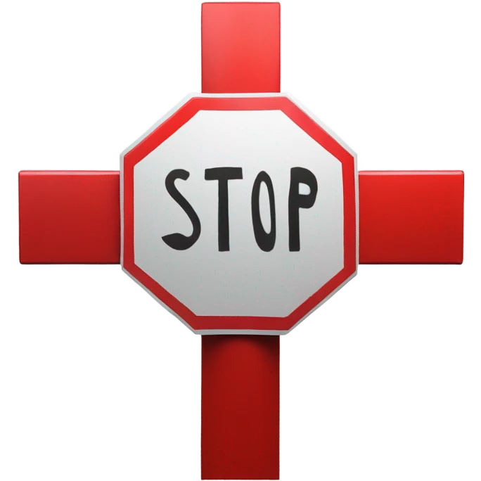 Stop sign emoji