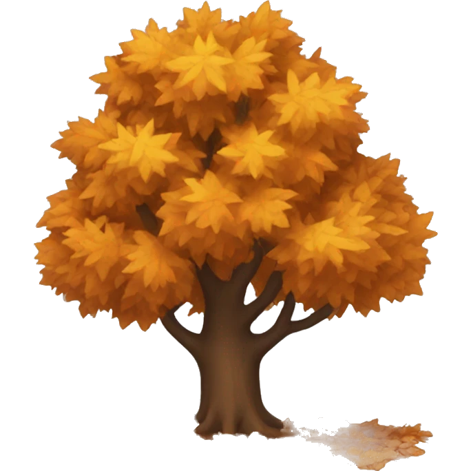 fall tree emoji