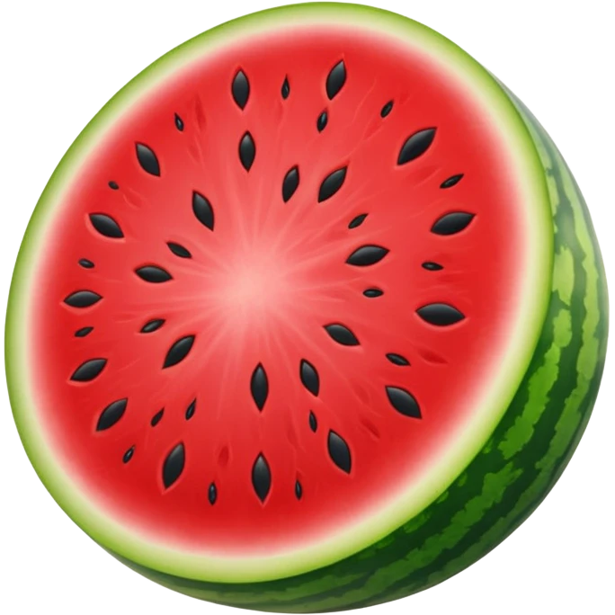 Running Watermelon  emoji