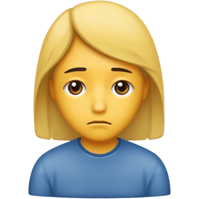 Lonely all alone emoji