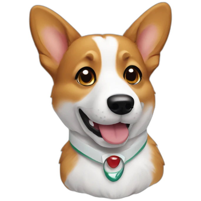 pharmacist corgi emoji