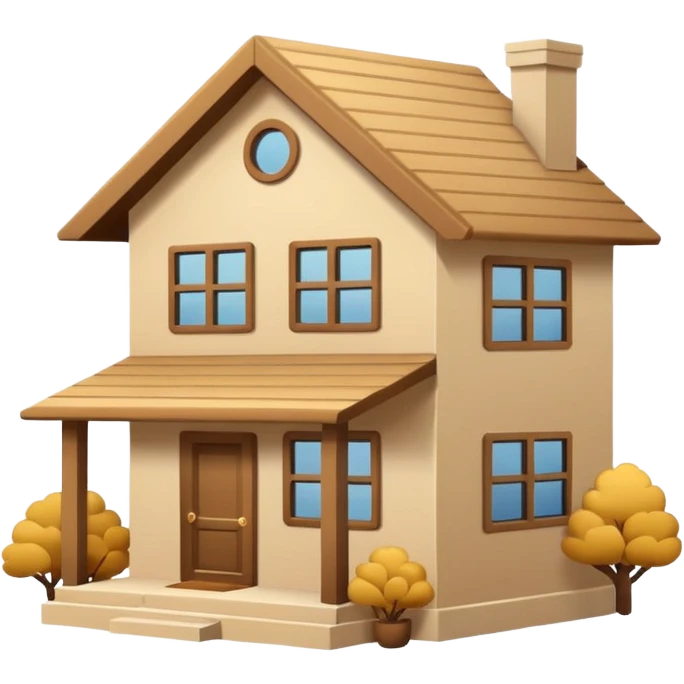 Beige house clean aesthetic  emoji