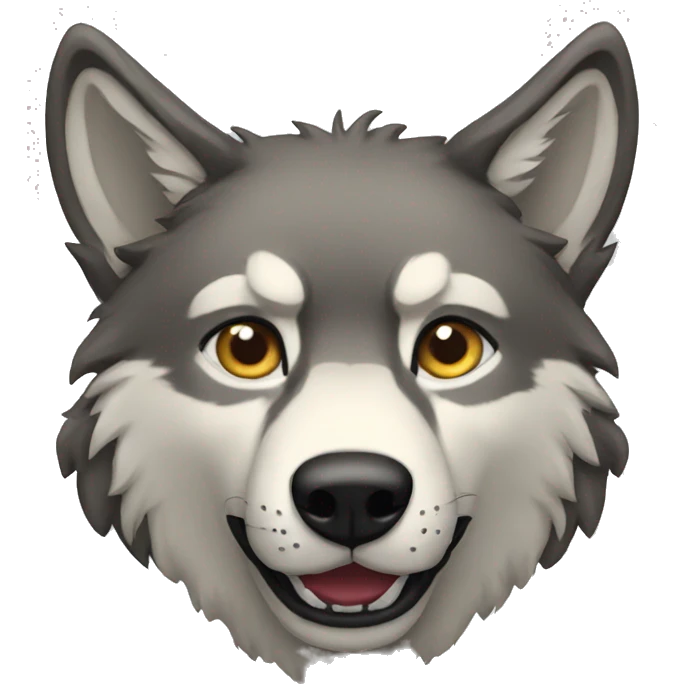 Wolf emoji