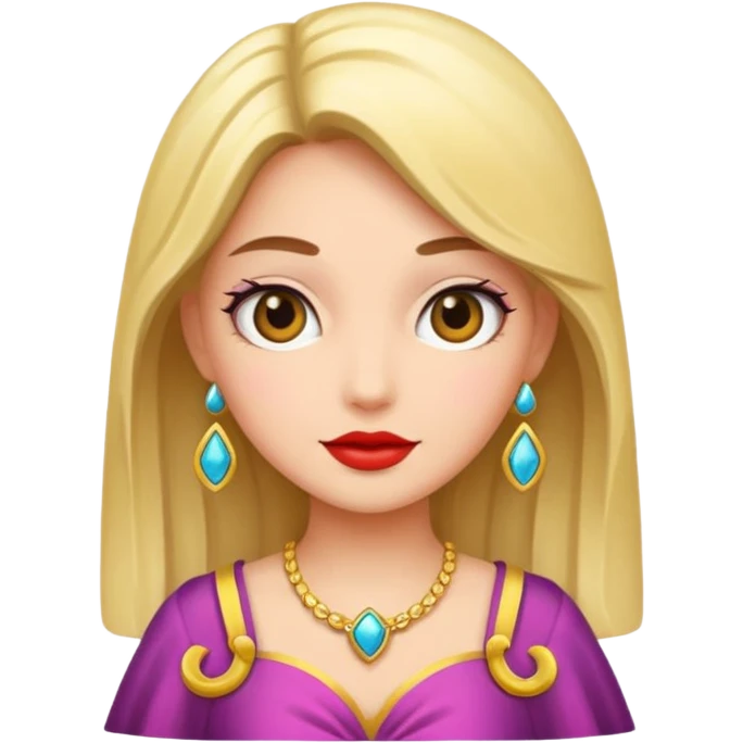 fancy girl  emoji