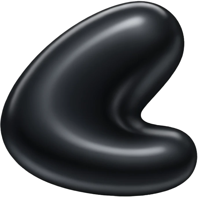 black dynamic emoji