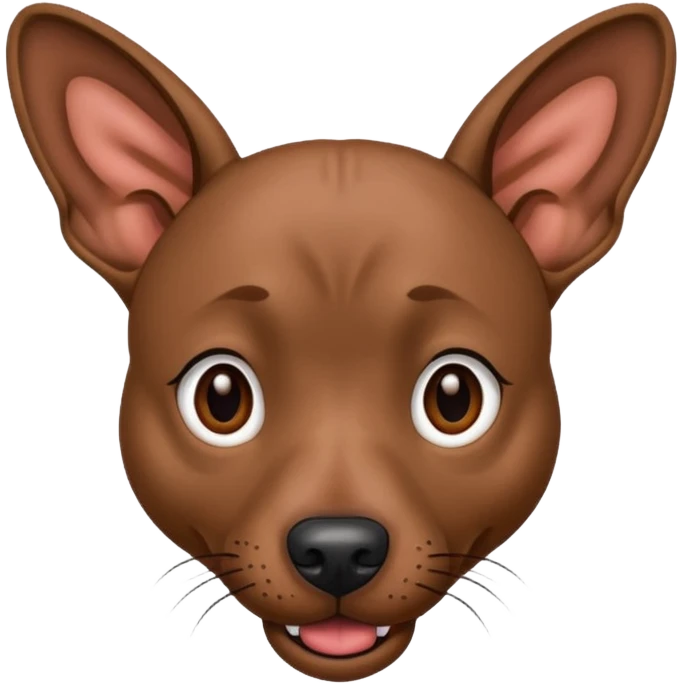 Xoloitzcuintle Dog crazy expression emoji