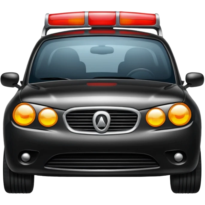 Car stopping emoji