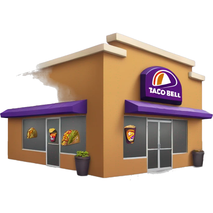 Taco Bell store emoji